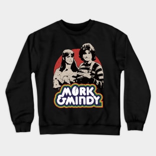 vintage mork mindy red round Crewneck Sweatshirt